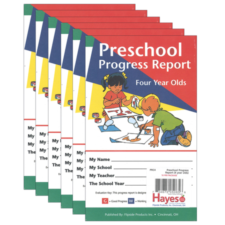 HAYES Preschool Progress Report, Four Year Olds, PK60 PRC4